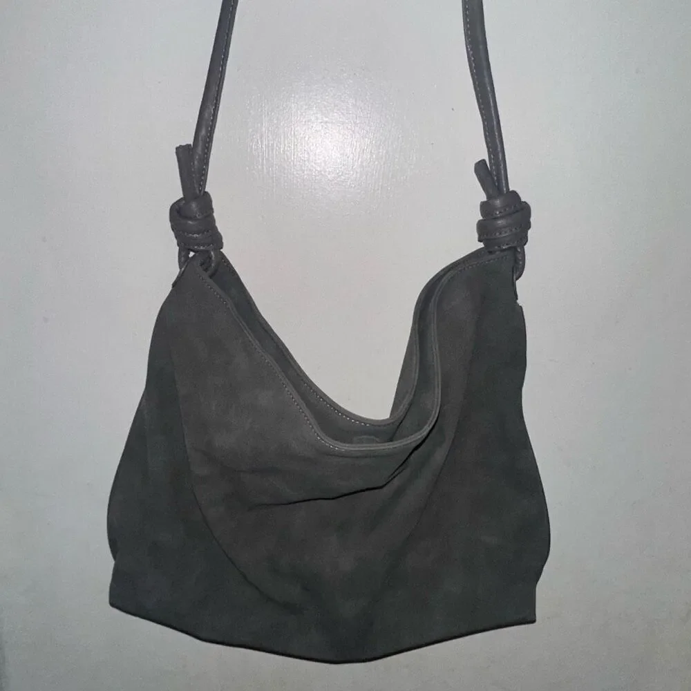 8 Other Reasons Betsey slouch relaxed Suedette vegan bag